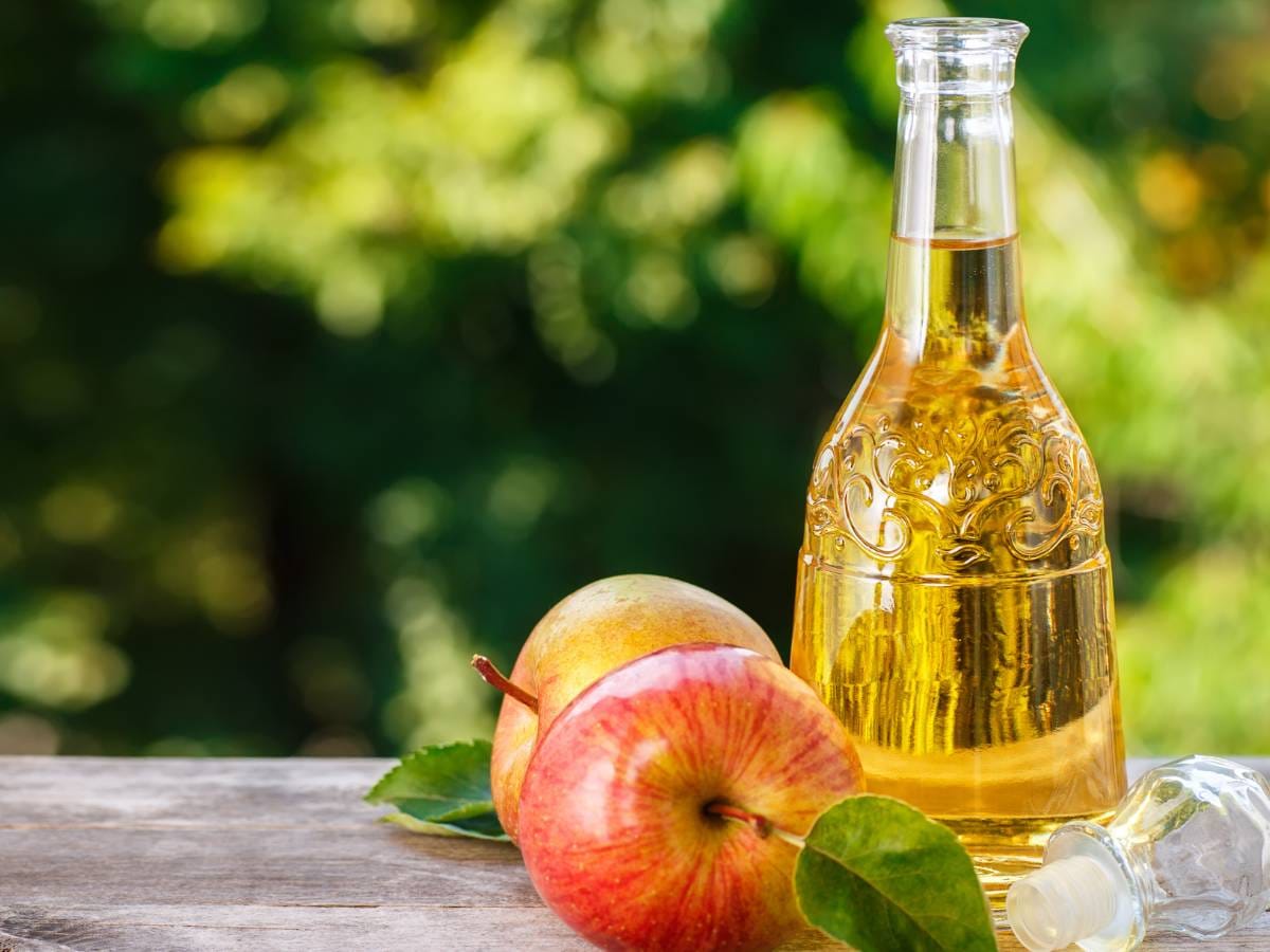 picie octu jabłkowego na czczo