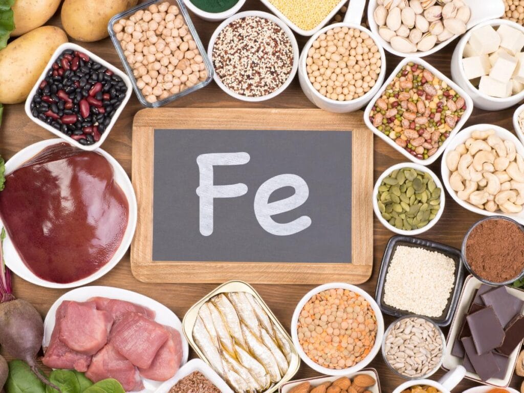 produkty bogate w żelazo