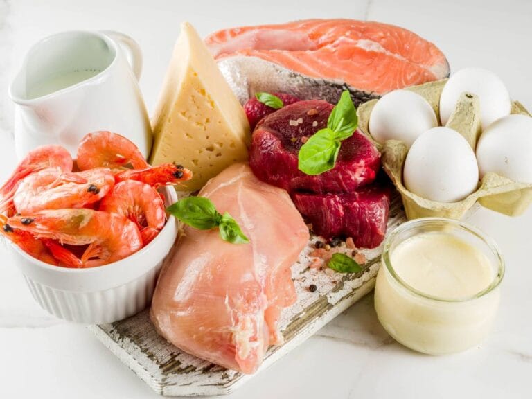 produkty z dużą ilością białka